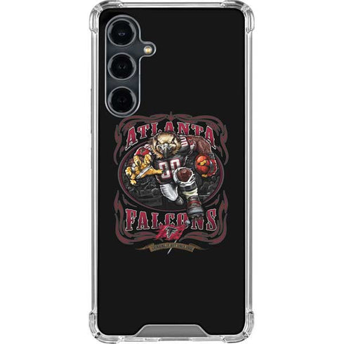 Liquid Blue NFL Atlanta Falcons Running Back Galaxy S23 FE Clear Case